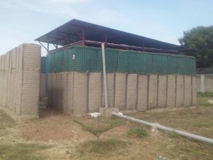 Construction of Bunker