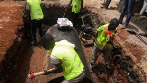 Construction of Petrol Station in Embassy of Japan